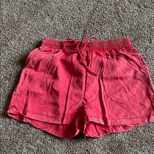 Women's faded red Casual Shorts